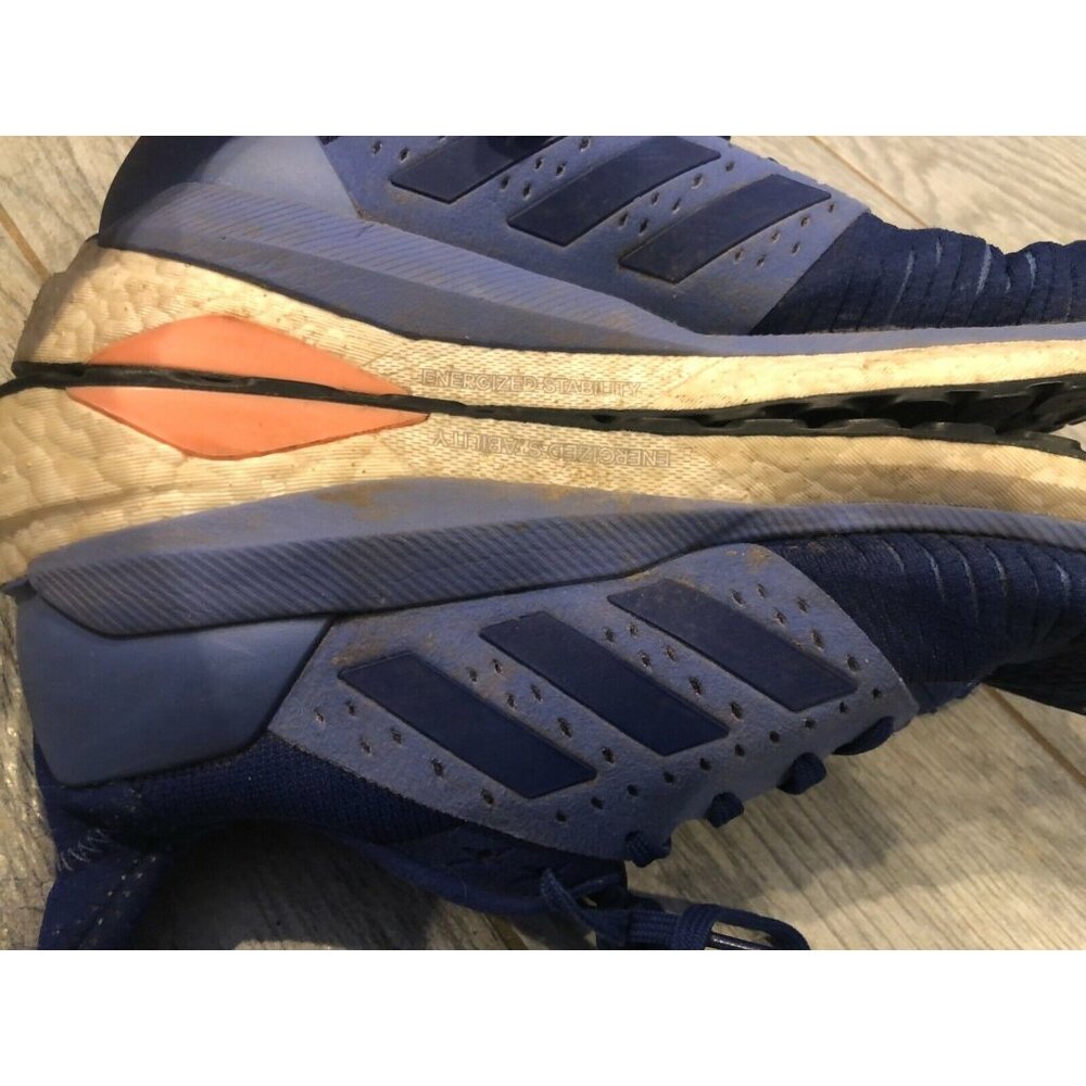 Adidas Shoes size‎ 9.5 Purple SolarGlide ST Running Sneakers Athletic Womens - Picture 4 of 10